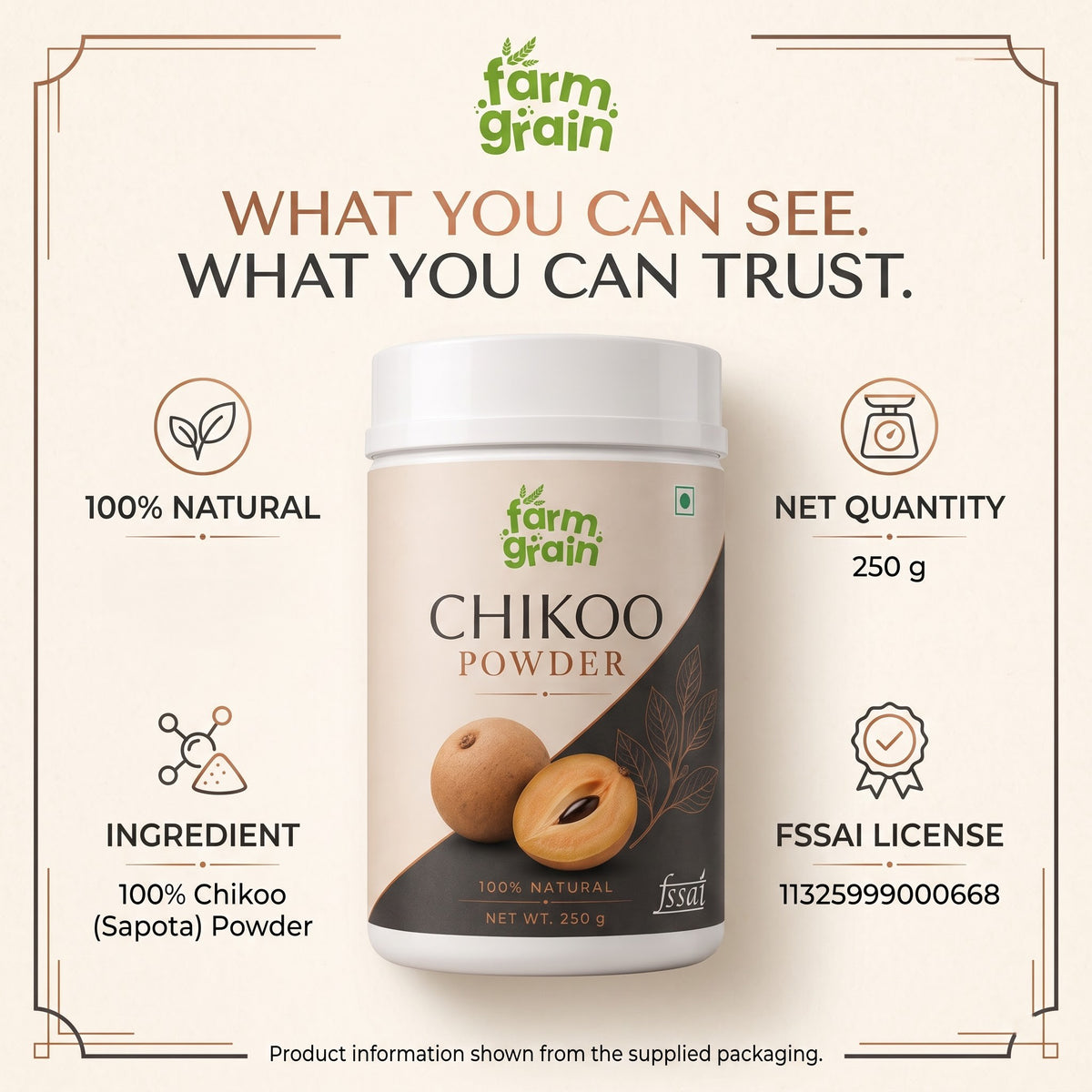 SD Chikoo Powder 250
