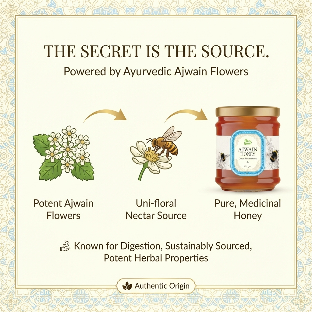 Ajwain Honey organic 125g