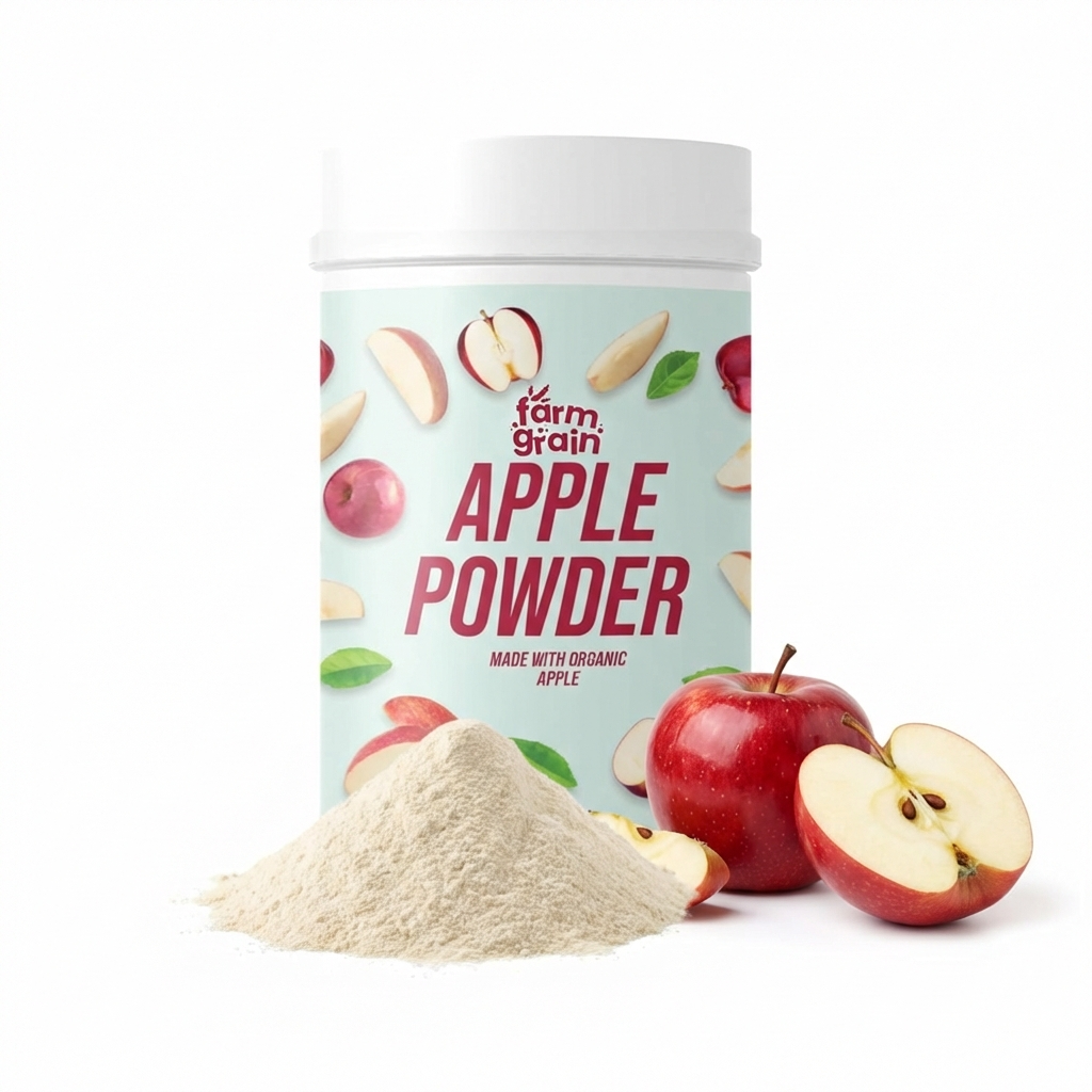 Apple Powder 250g | | No Added Sugar and Preservatives | Milkshakes | Dessert Recipes | Fruit Powder