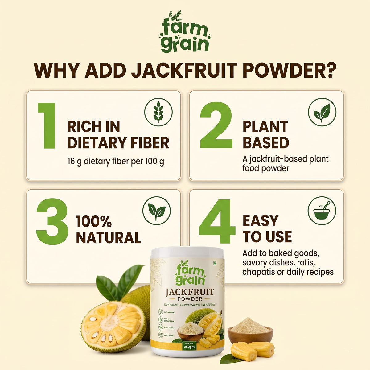 Jackfruit Powder 250g