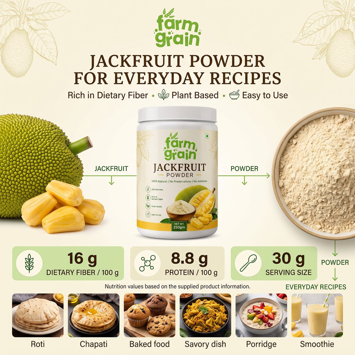 Jackfruit Powder 250g