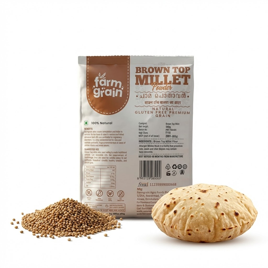 Brown top Millet powder 500g