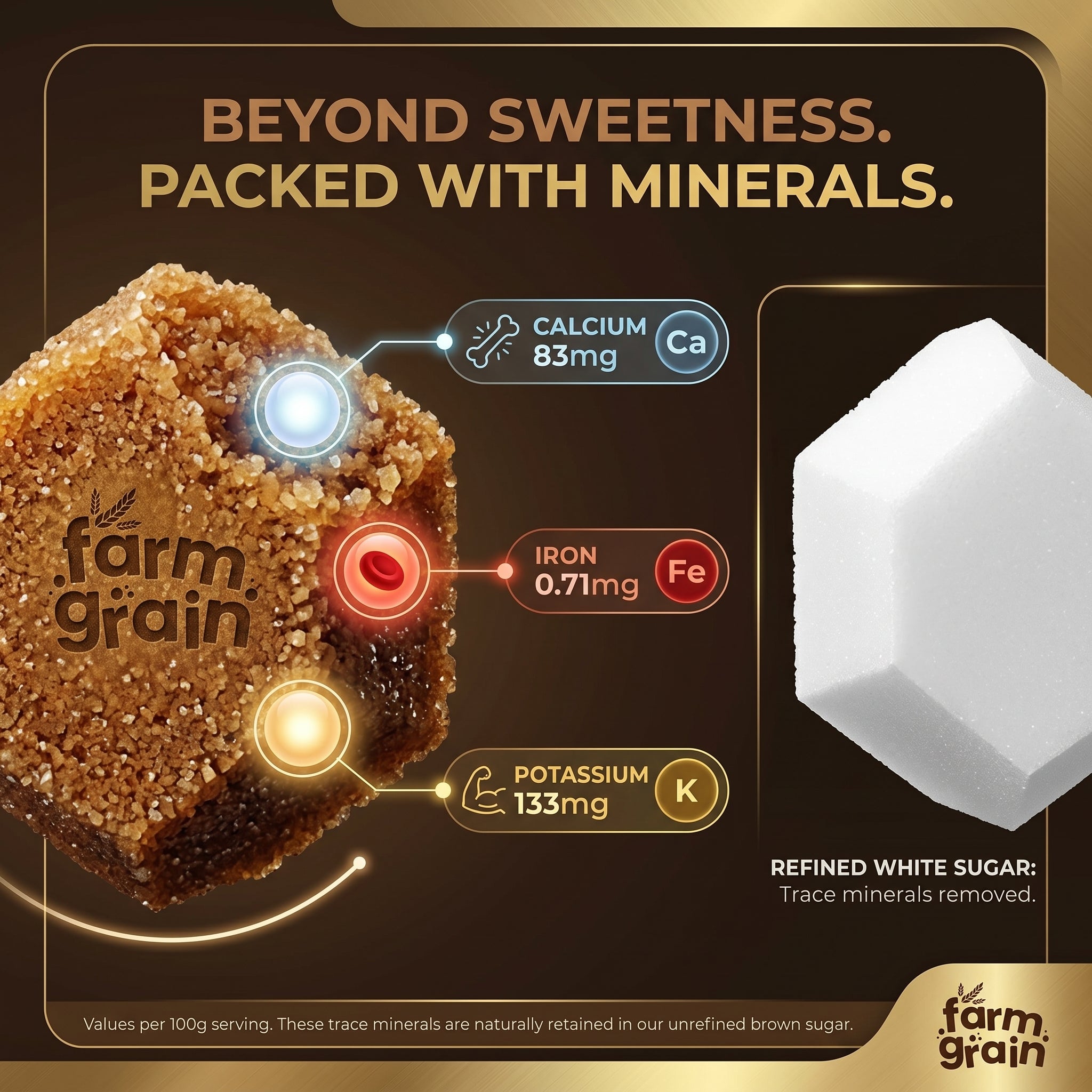 Brown sugar combo 500g(2pack)