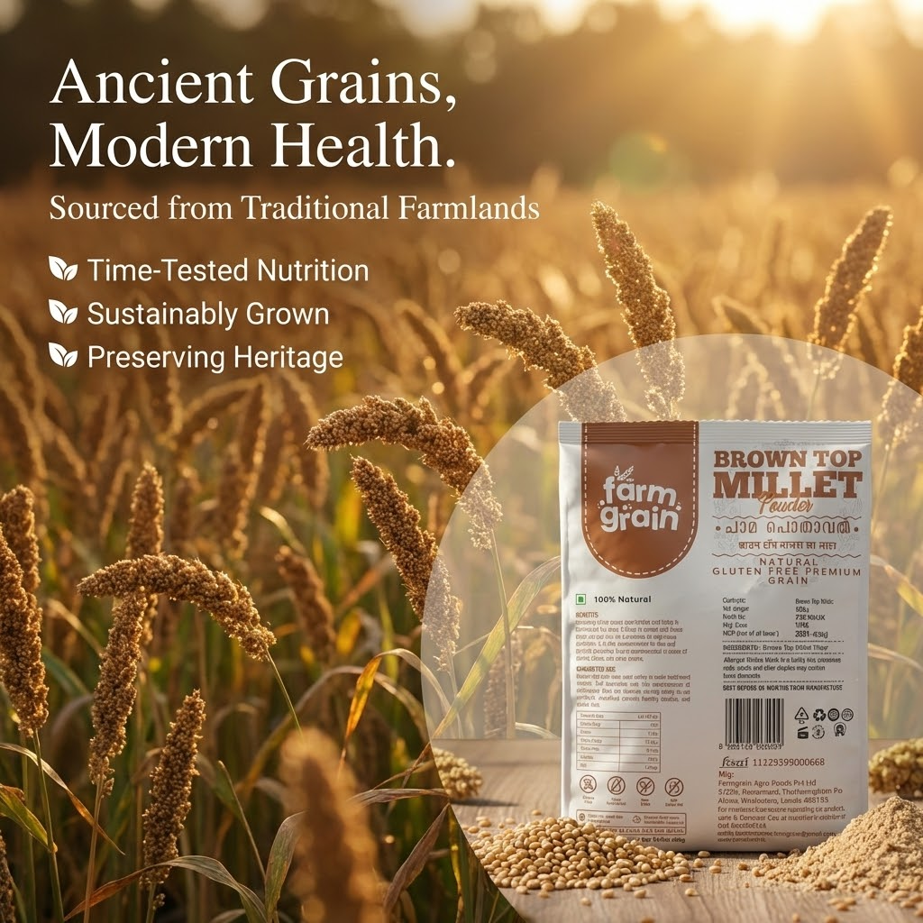 Brown top Millet powder 500g