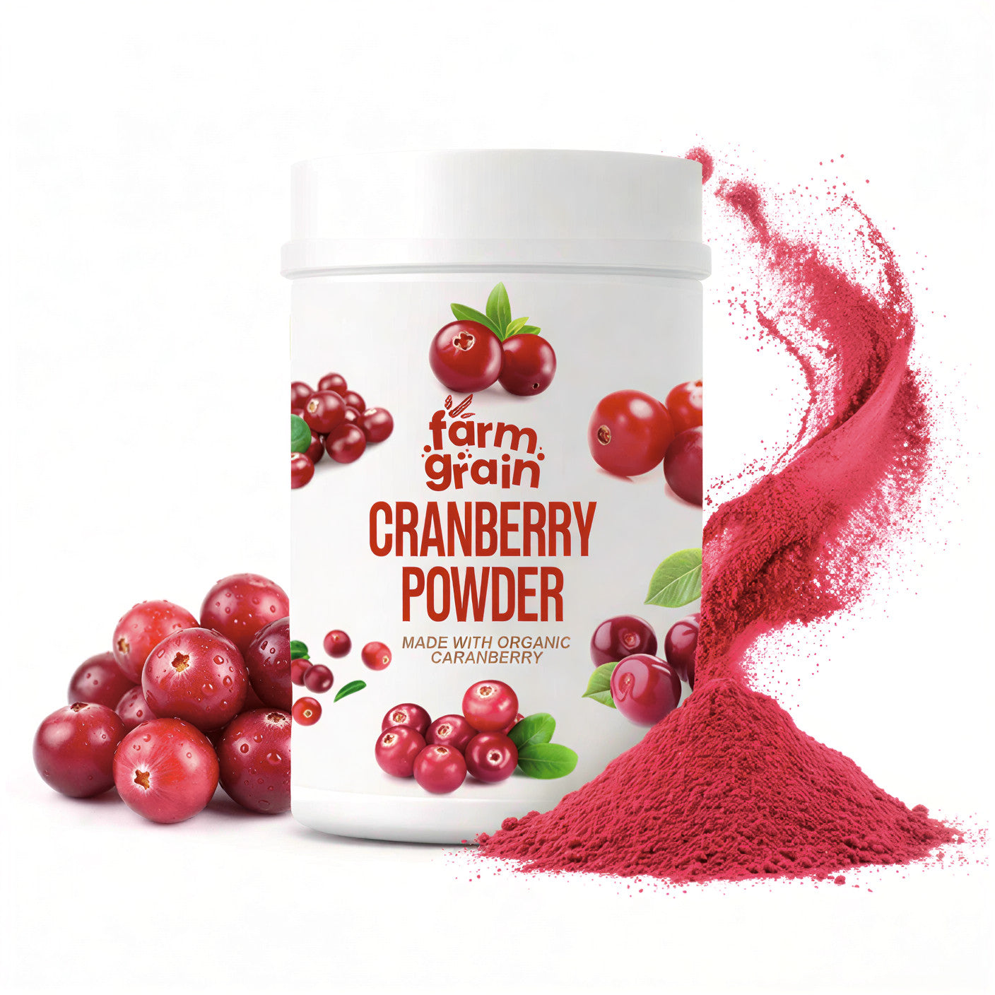 Cranberry Powder Made With Organic Carnberry 250g | High Antioxidants, Dietary Fiber | No Gluten | Immunity Booster