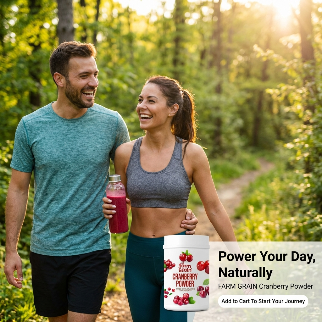 Cranberry Powder Made With Organic Carnberry 250g | High Antioxidants, Dietary Fiber | No Gluten | Immunity Booster
