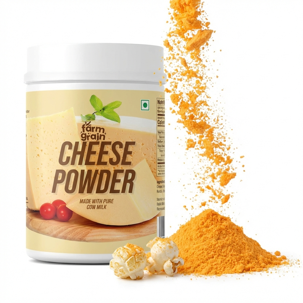 Cheese Powder | Versatile Cheese Flavor for Popcorn, Pasta, Pizza, Nachos & Fries | 250g