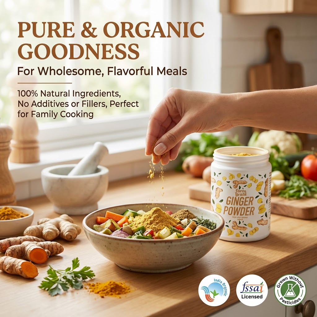 Ginger Powder Spray Dried - 250g for Cooking & Health