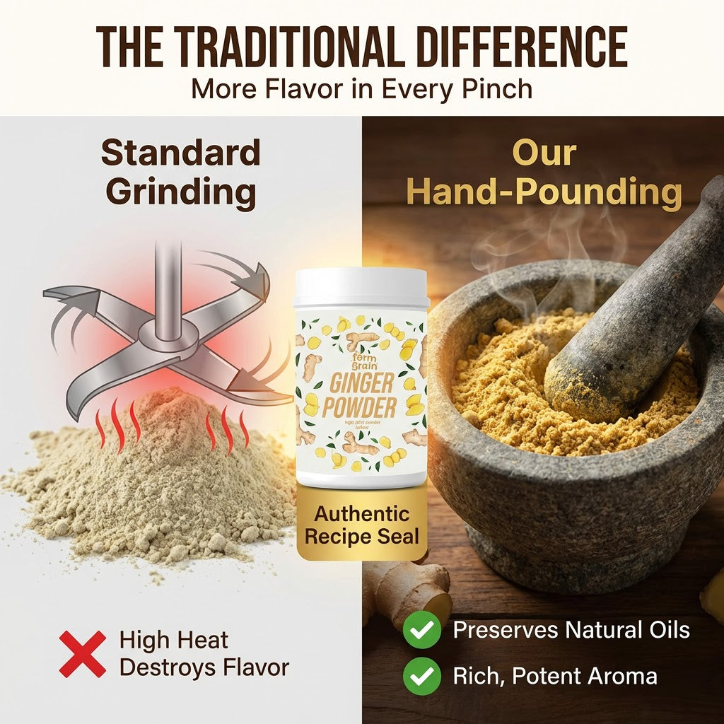 Ginger Powder Spray Dried - 250g for Cooking & Health