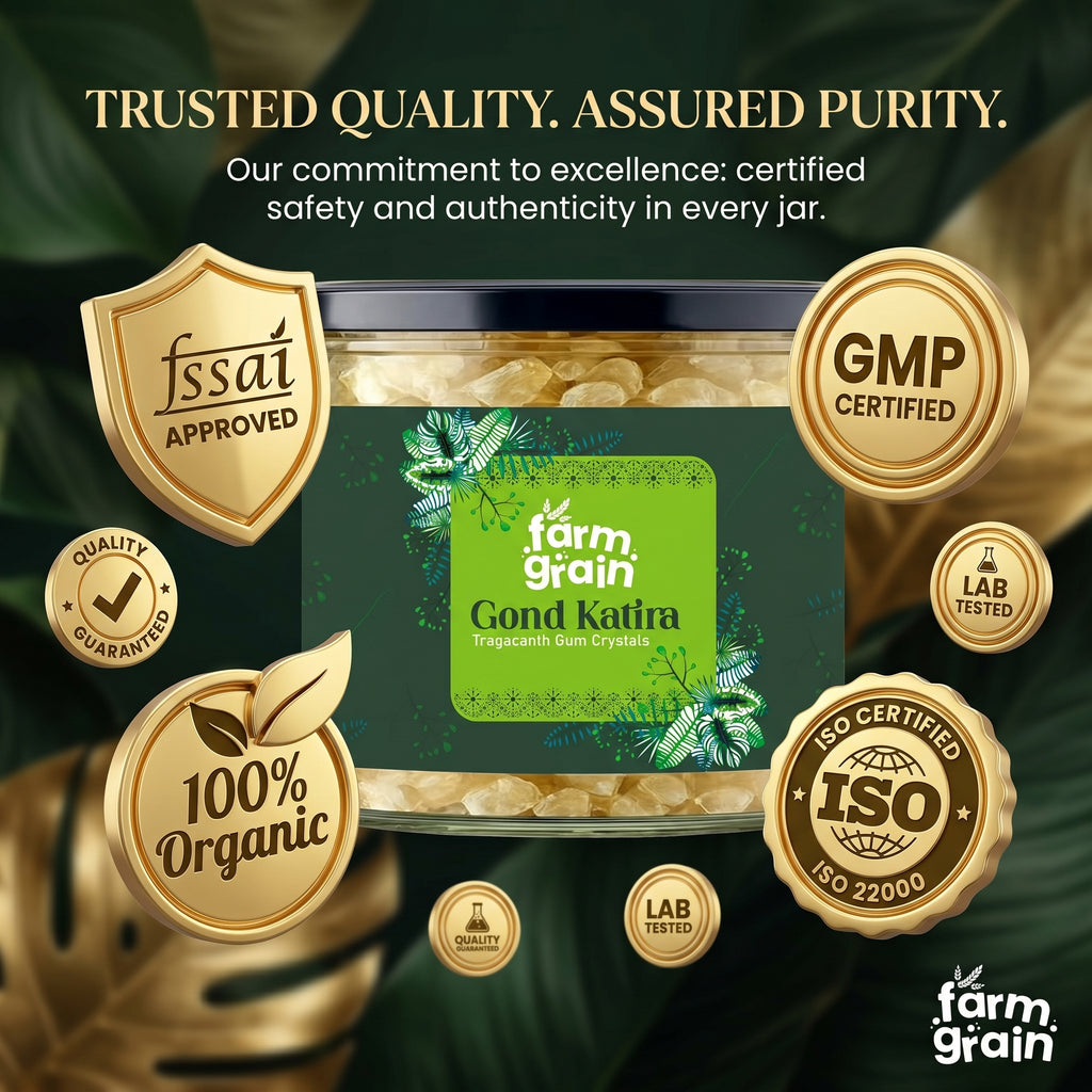 Gond Katira 200gram | Almond Gum Badam Pisin, Tragacanth Gum | High Cooling Properties | 100% Natural Superfood