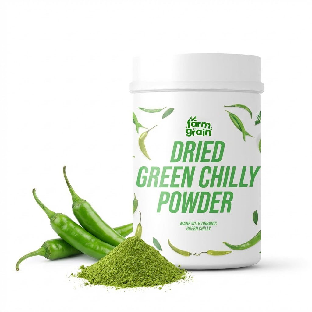Green Chili Powder | Hari Mirchi Powder | Ready to Use | Pure & Spicy 250g