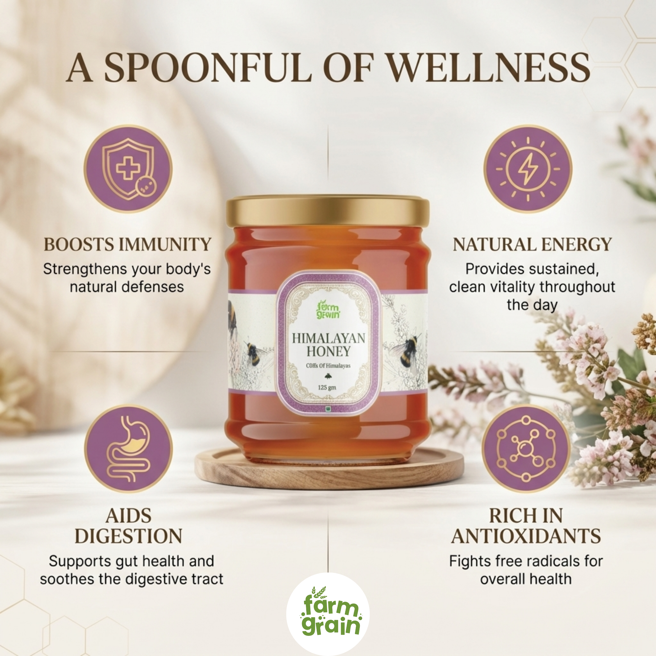 Himalayan honey organic 125g