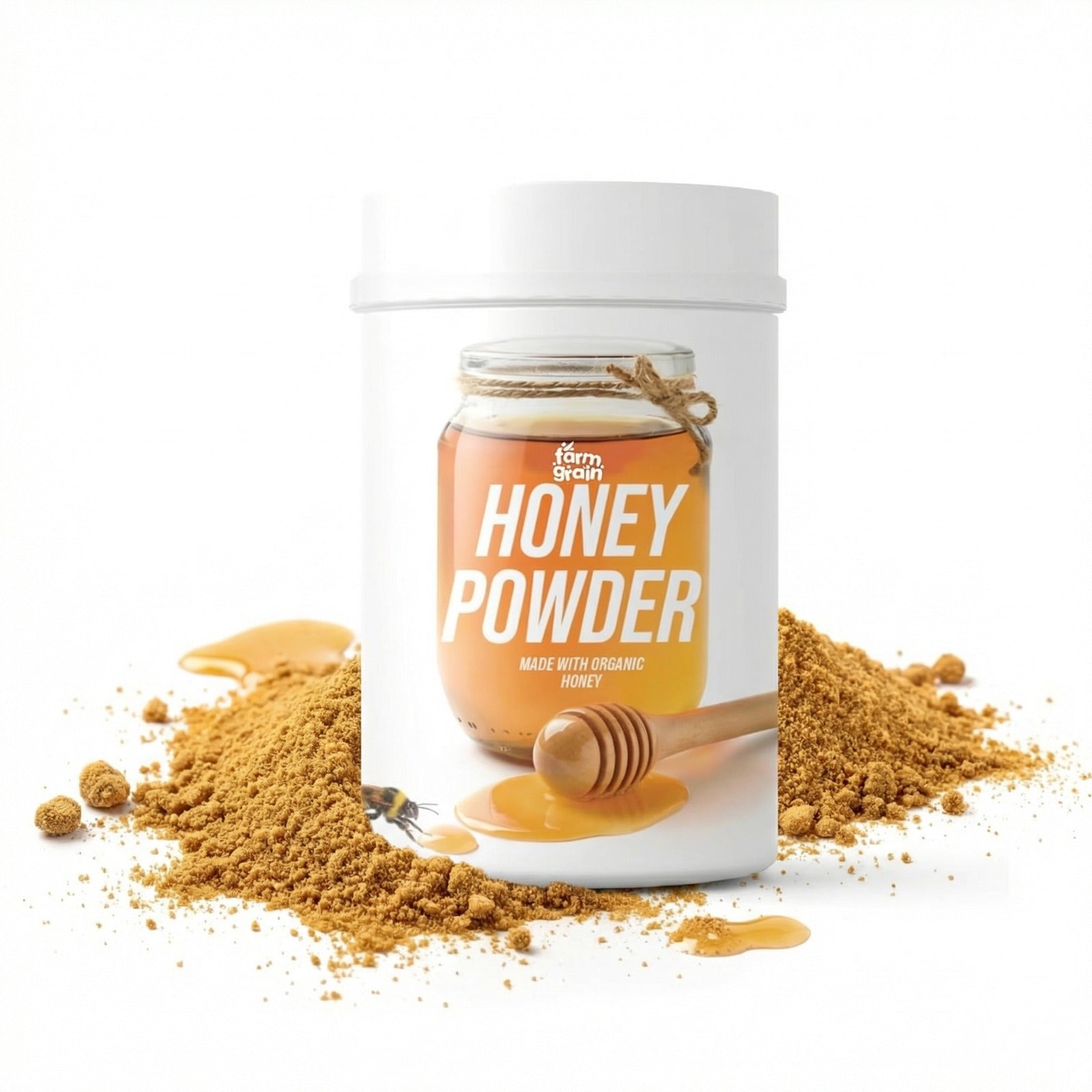 Honey Powder - Natural Sweetener | Dried Honey for Food, Beverages, Bakery, Cosmetics