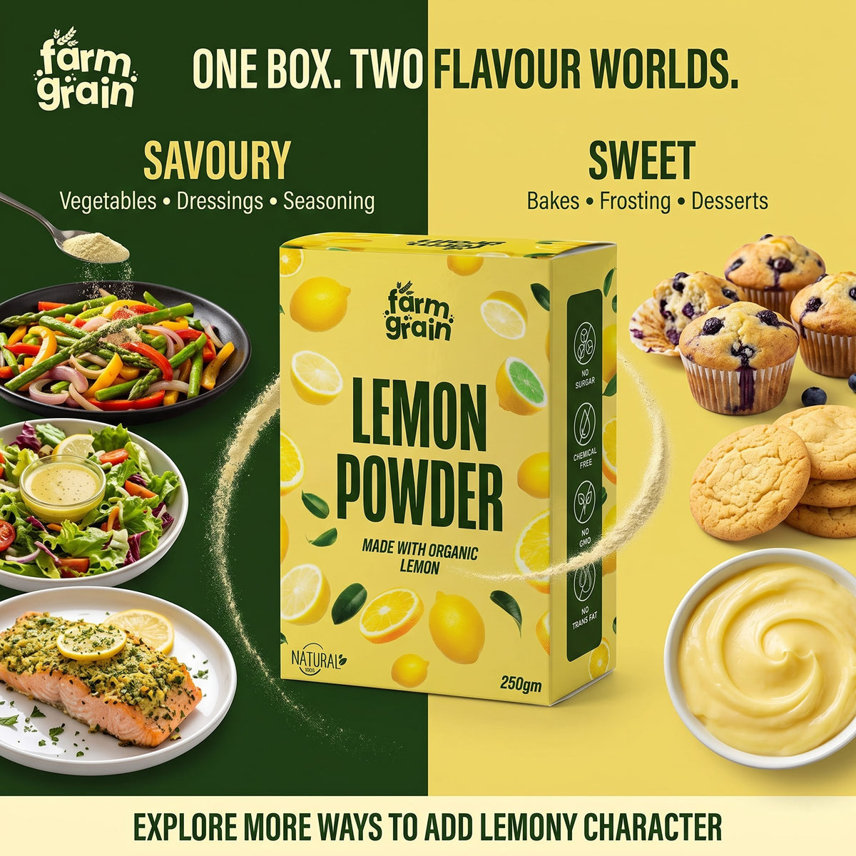 SD Lemon Powder combo 250g