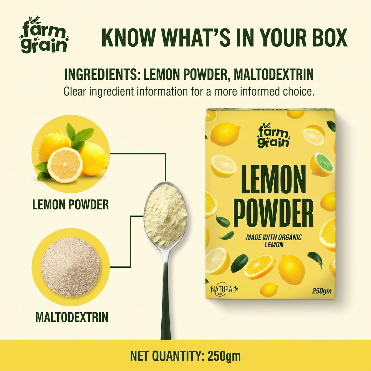 SD Lemon Powder combo 250g