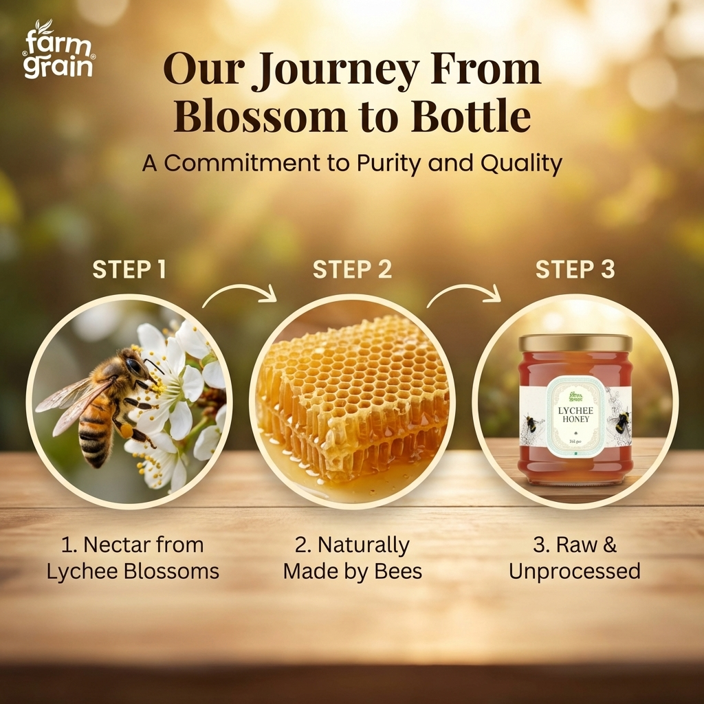 Litchi Honey organic 125g
