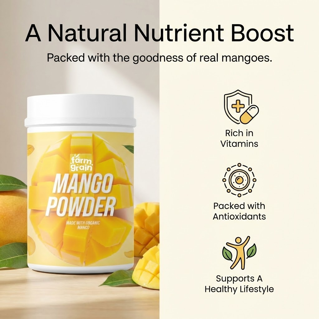 Mango Powder Spray Dried 250g Natural Dried Fruit for Smoothies, Juices