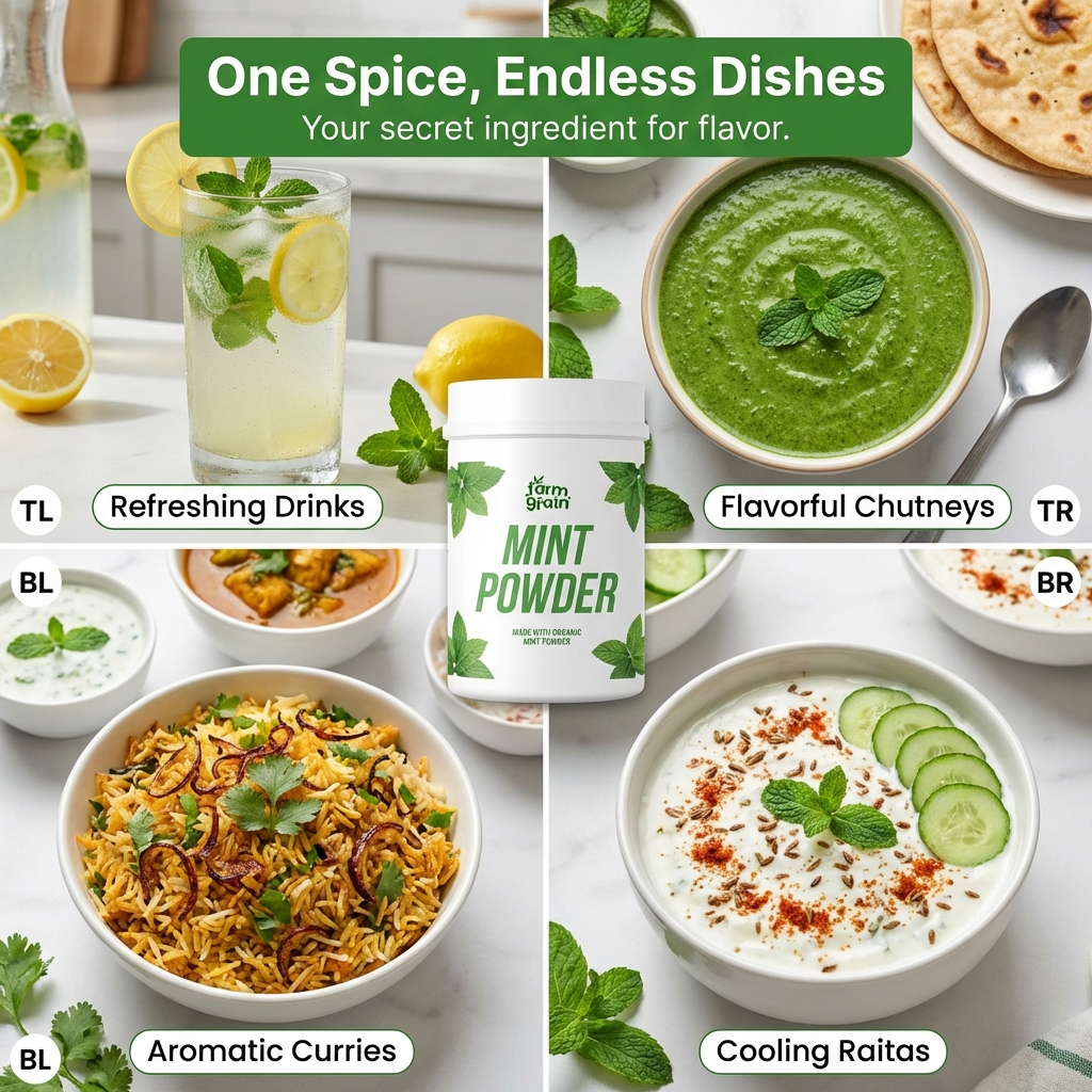 Mint powder 200g