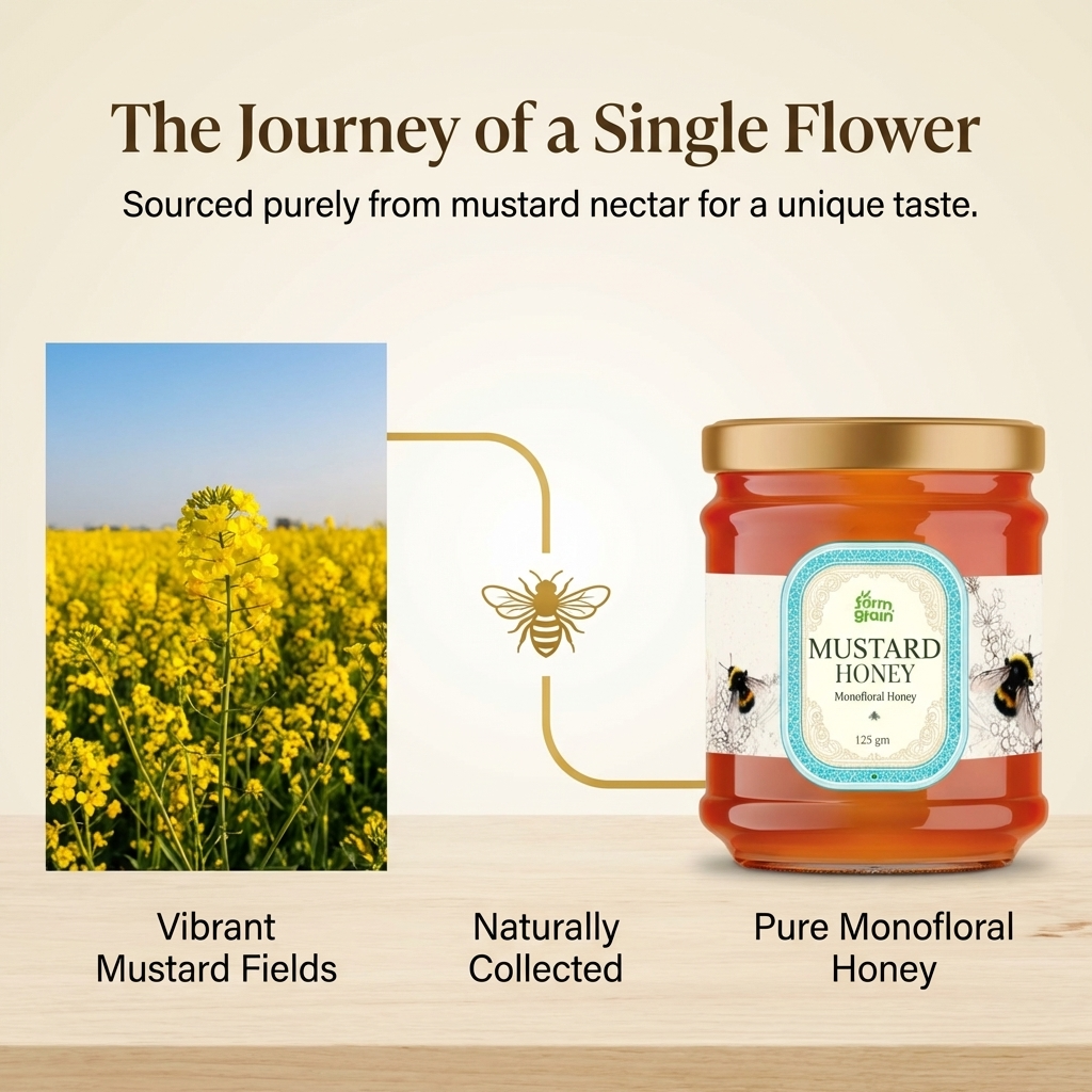 Mustard Honey organic 125g