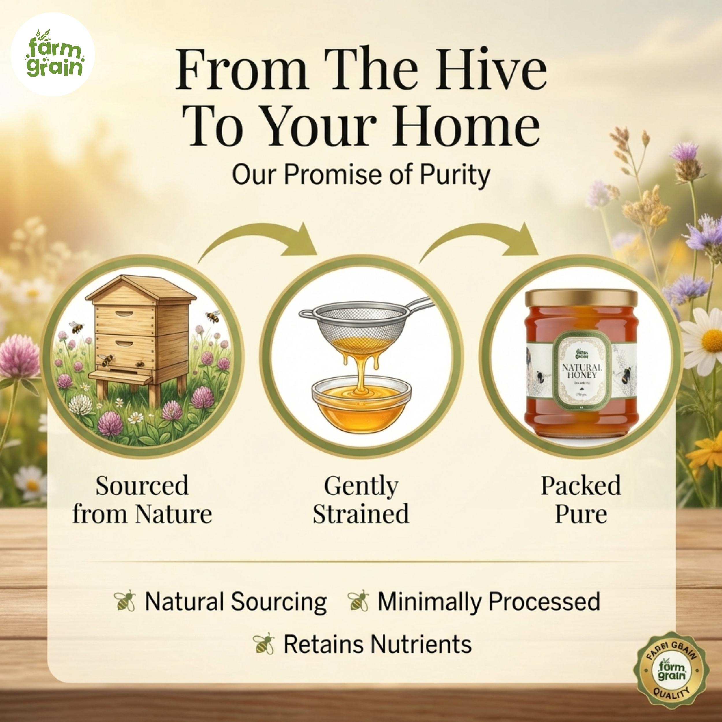 Natural Honey Organic 125gm