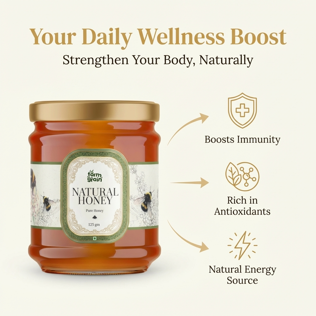 Natural Honey Organic 125gm
