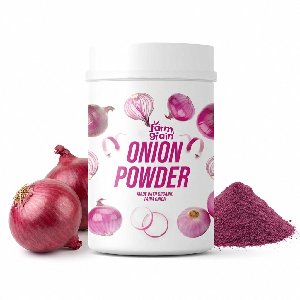 Onion Powder 250g | Pure & Natural Dehydrated Red Onion Powder | Perfect for Cooking, Seasoning & Spices | No Additives or Preservatives