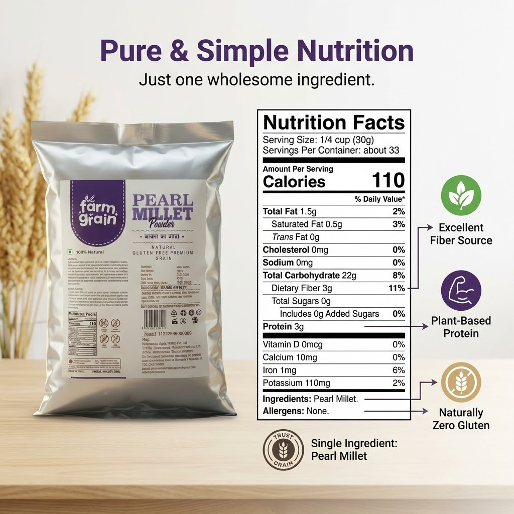 Pearl Millet Powder 500g