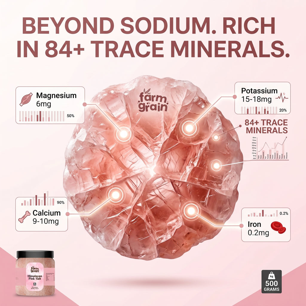 Pink salt(Himalayan salt)500g (2pack)