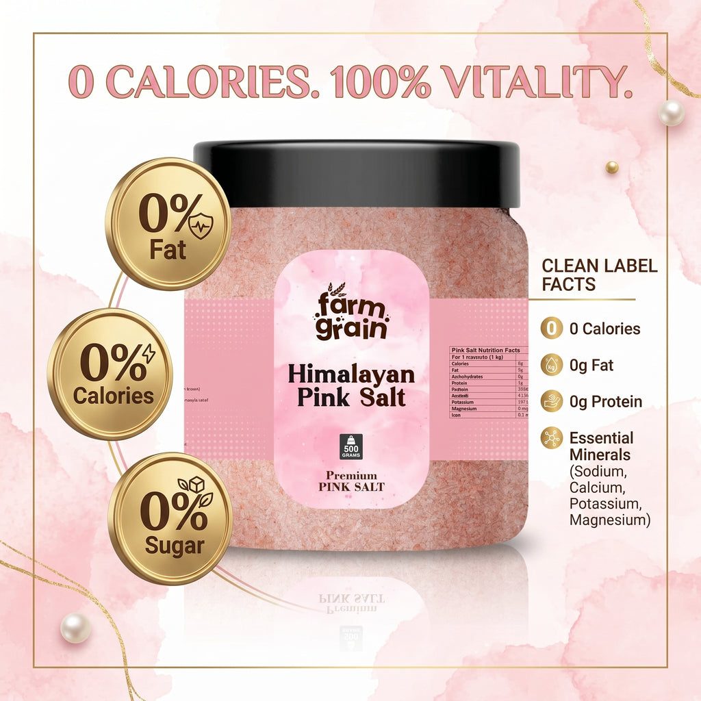 Pink salt(Himalayan salt)500g (2pack)