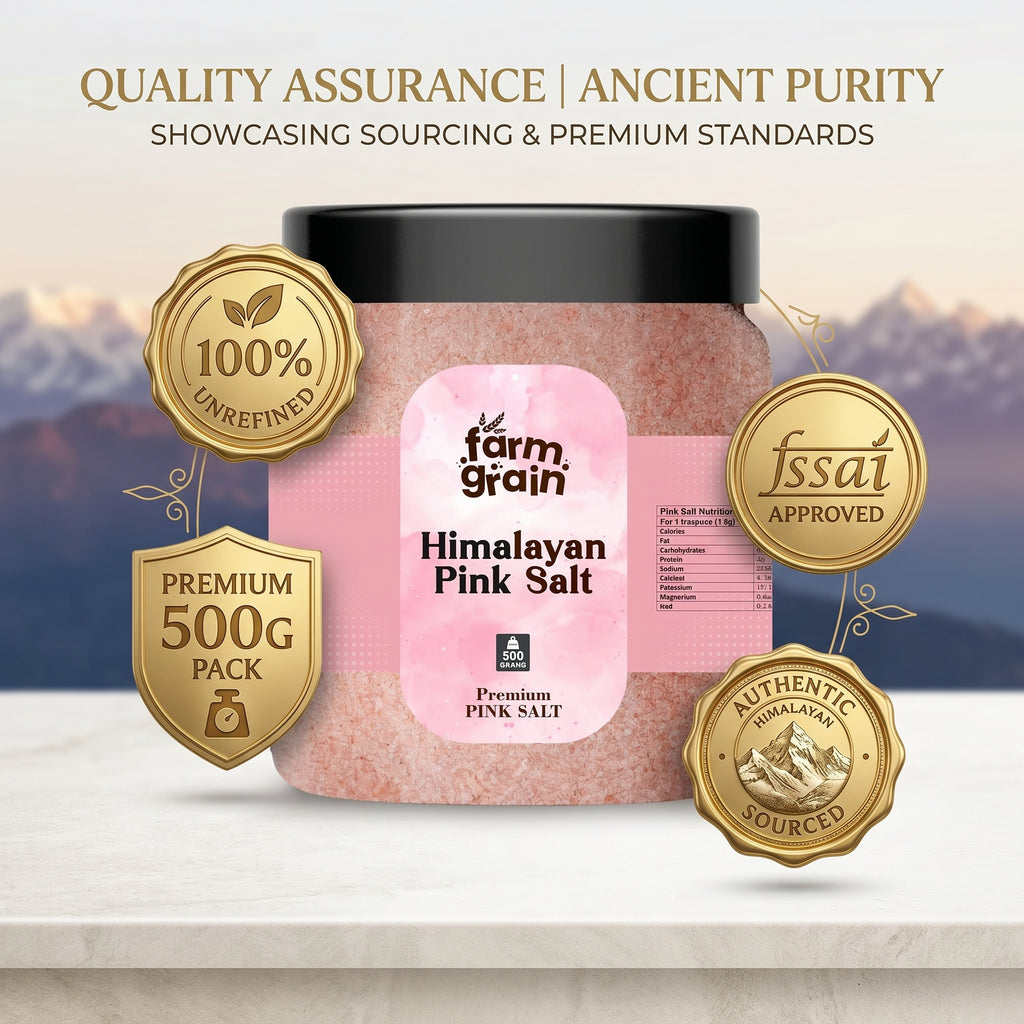 Pink salt(Himalayan salt)500g (2pack)