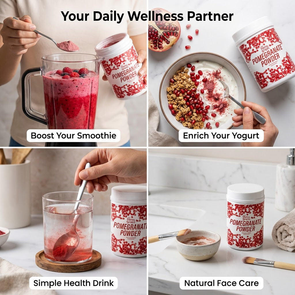 Pomegranate Anar Powder for Drinks & Face Packs 250g