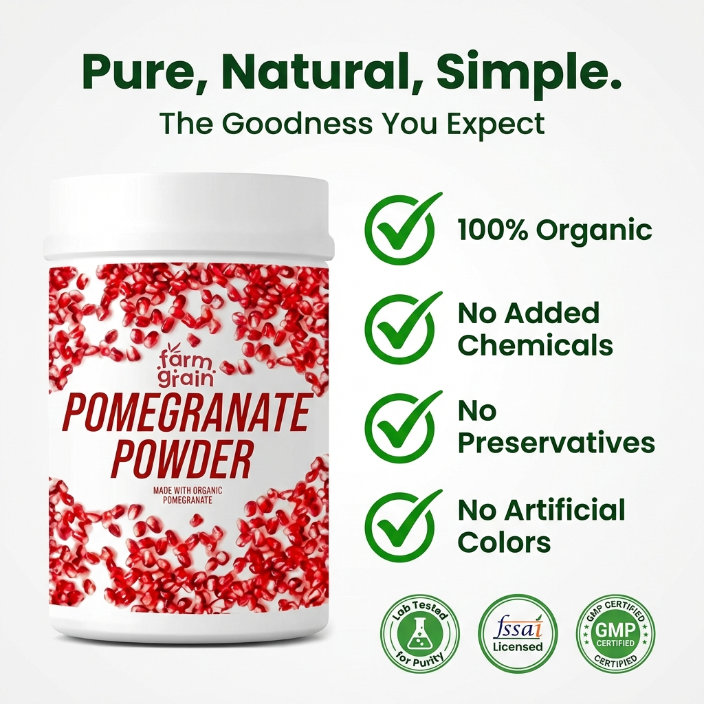 Pomegranate Anar Powder for Drinks & Face Packs 250g