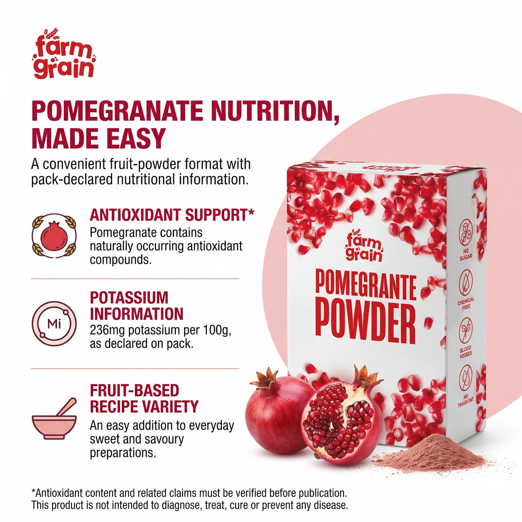 Pomegranate Anar Powder for Drinks & Face Packs 250g