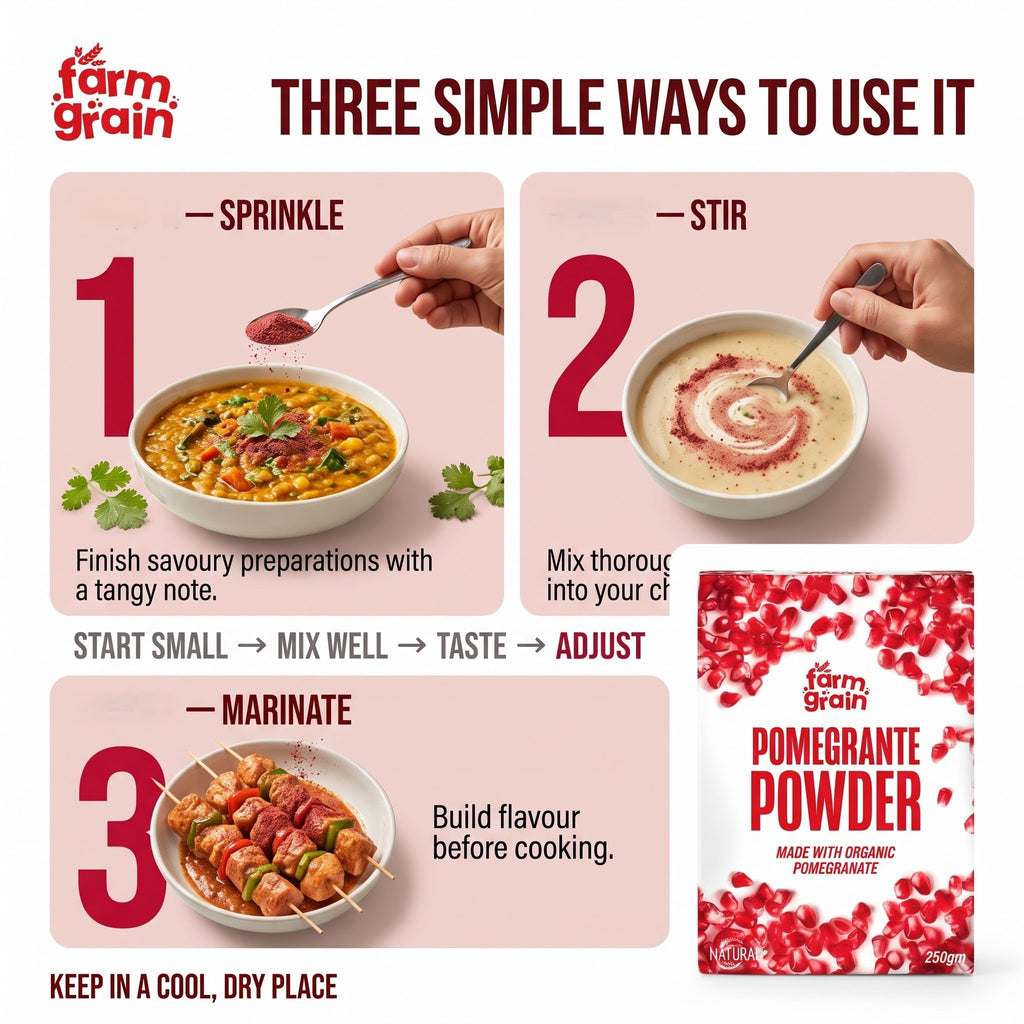 Pomegranate Anar Powder for Drinks & Face Packs 250g