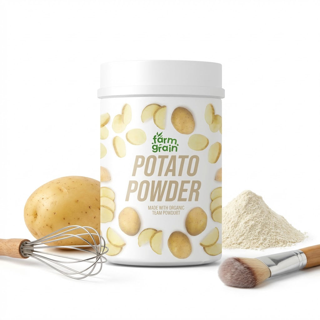 Potato Powder - 250g for Skin Care, Cooking/Thickening Agent For Gravies, Soups/Vegan, Gluten Free