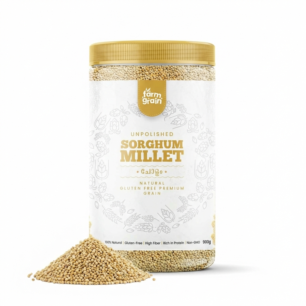 Sorghum Millet | Jowar Millets | Great Millet Bili Jola Jonnalu Cholam Natural grains 900g