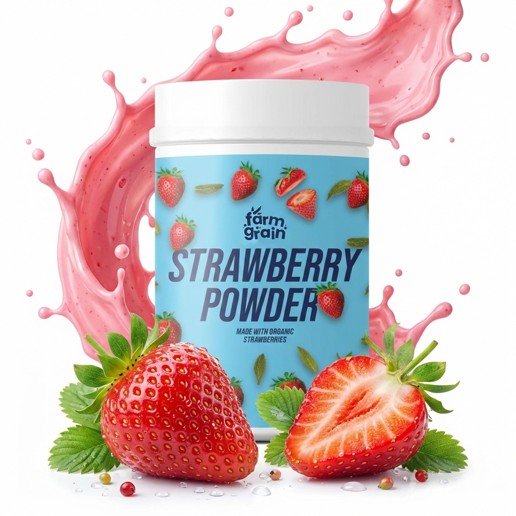 Strawberry Powder Spray Dried 250gm Smoothies, Baking, Skincare