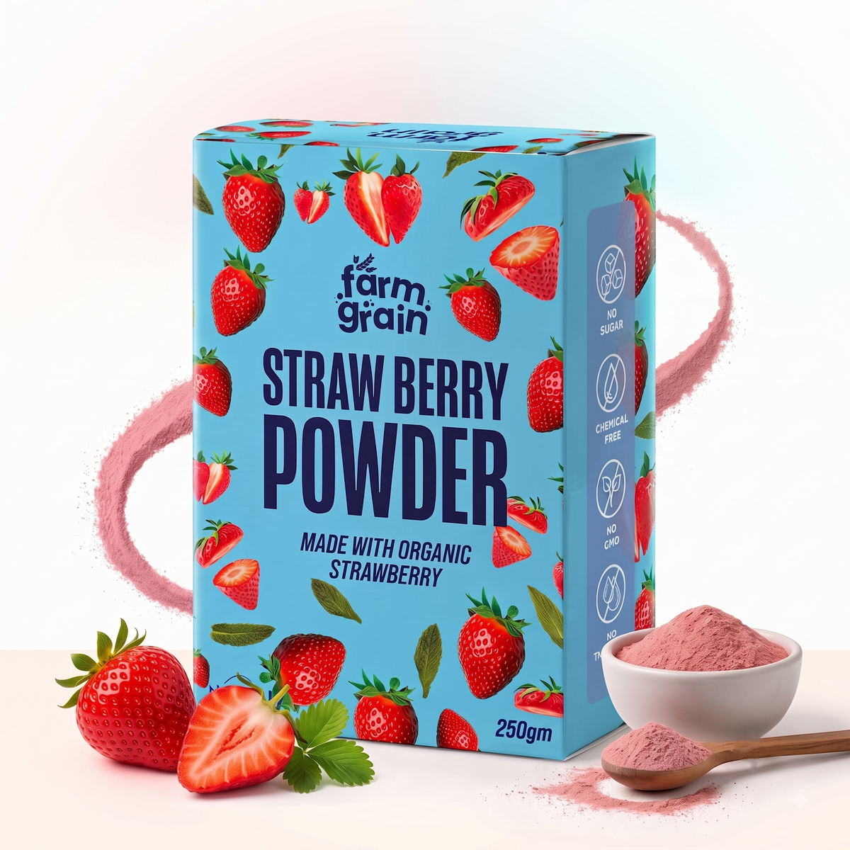 SD Strawberry Powder combo 250gm