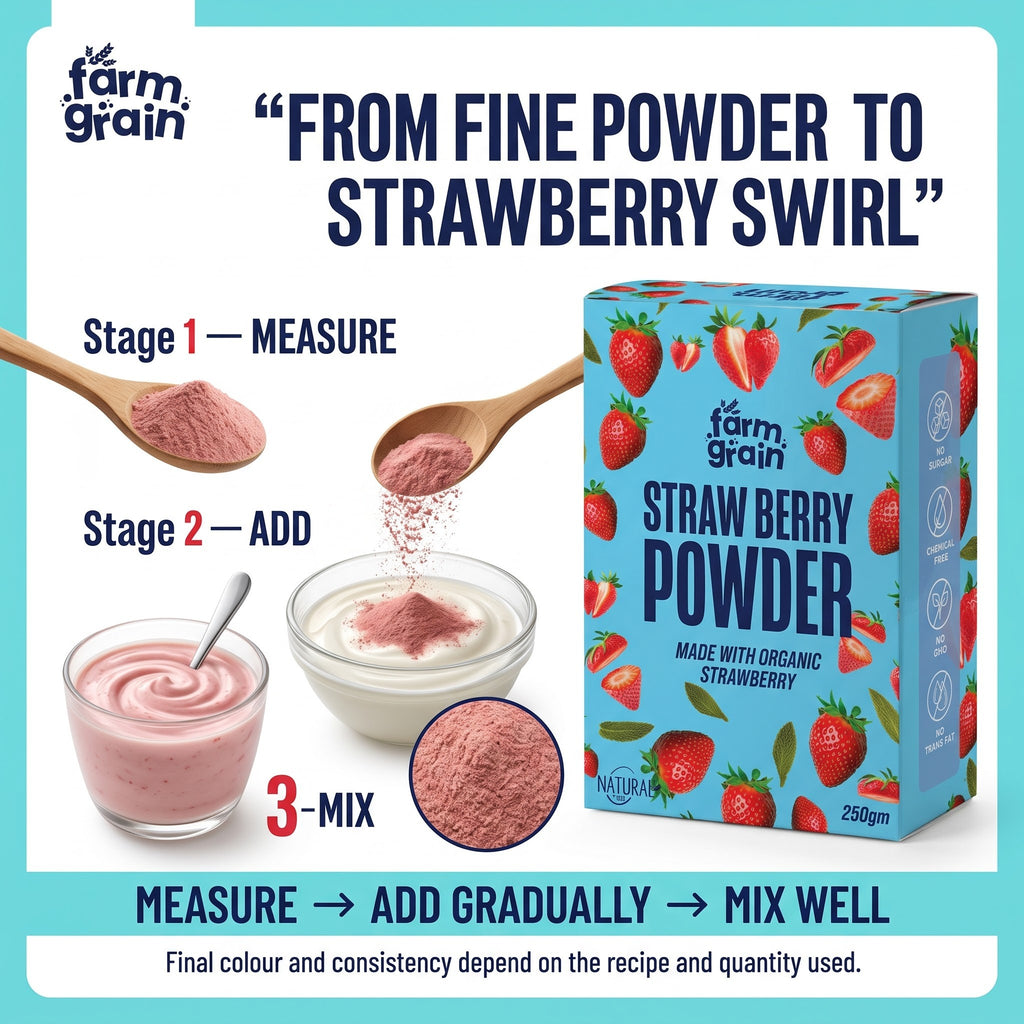 Strawberry Powder Spray Dried 250gm Smoothies, Baking, Skincare