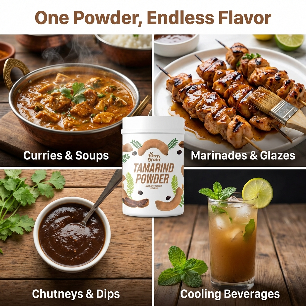 Tamarind Powder | Imali Powder (100% Pure & Natural) 250g