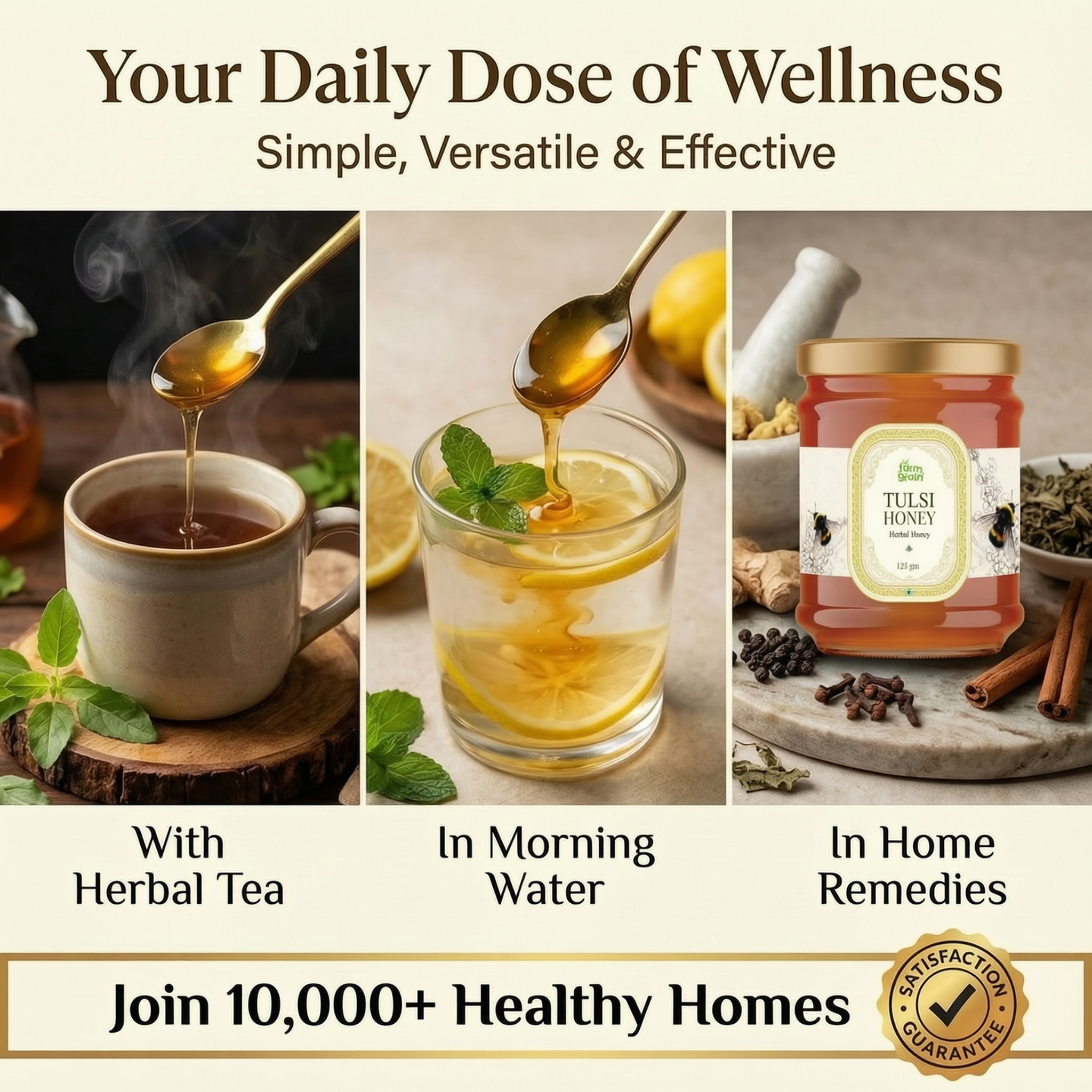 Tulsi Honey organic 125g