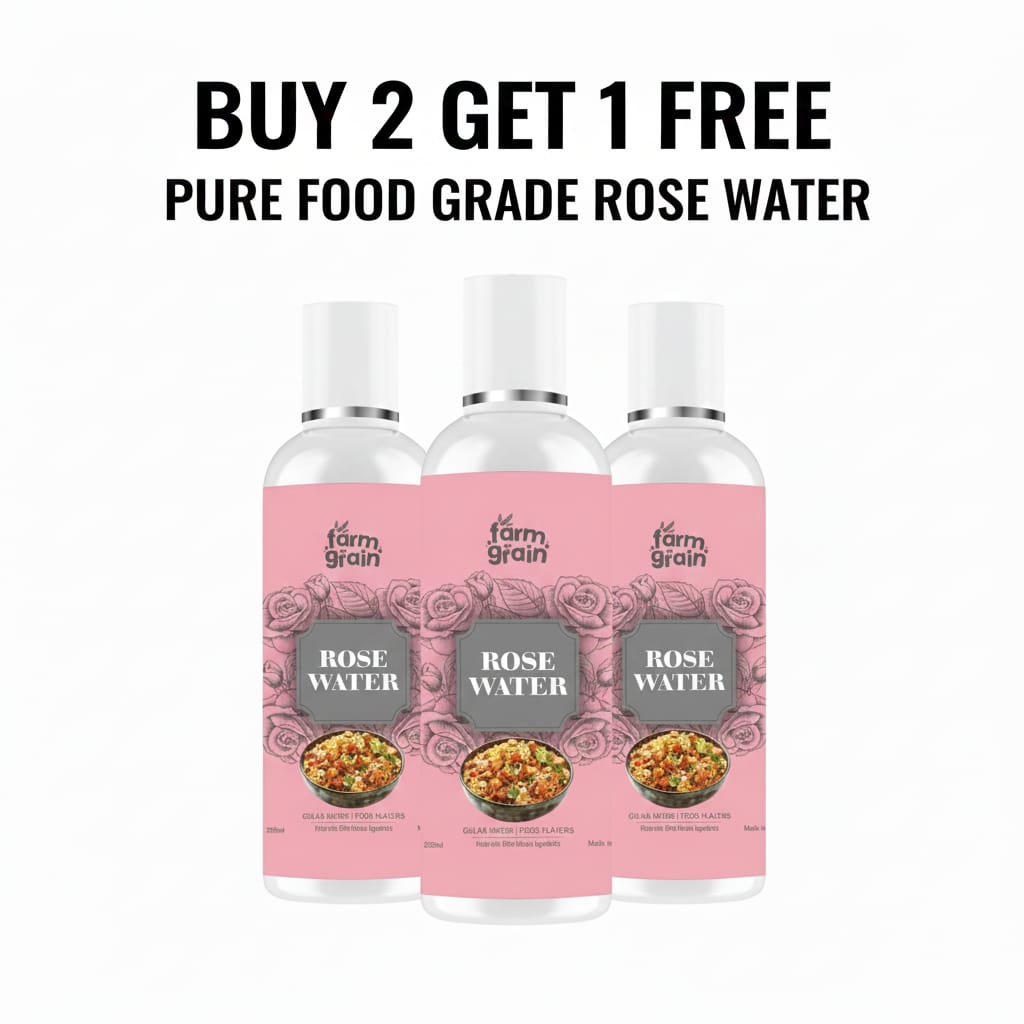 Farmgrain Rosewater Combo Pack(2+1)